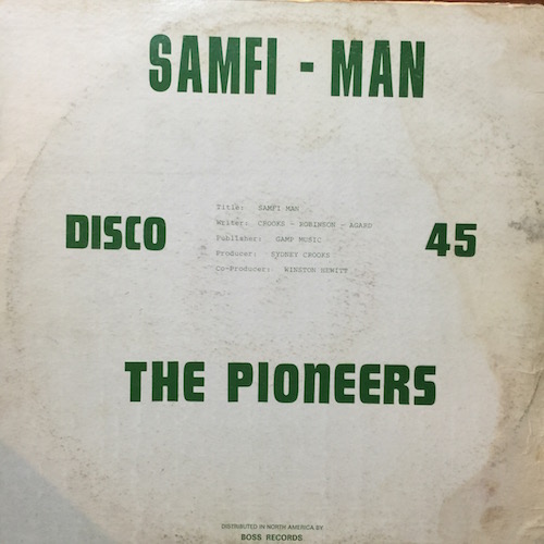画像2: THE PIONEERS / SAMFI-MAN