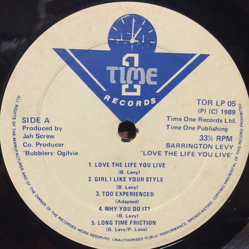 画像3: BARRINGTON LEVY / LOVE THE LIFE YOU KIVE