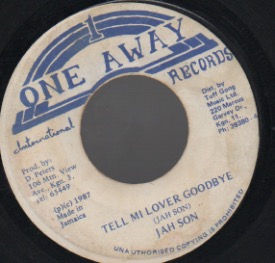 画像1: JAH SON / TELL MI LOVER GOODBYE