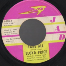 画像1: LLOYD PRICE / TAKE ALL . LUV , LUV LUV