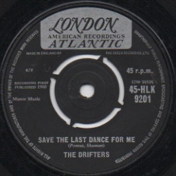 画像1: THE DRIFTERS / SAVE THE LAST DANCE FOR ME . NOBODY BUT ME