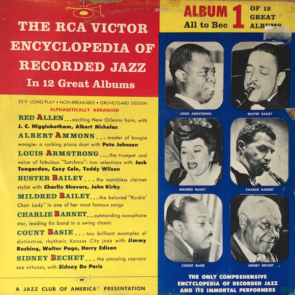 画像1: 10インチ盤★THE RCA VICTOR ENCYCLOPEDIA OF RECORDED JAZZ ALBUM 1 / in 12 GREAT ALBUMS