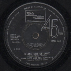 画像1: DIANA ROSS AND THE SUPREMES / IN AND OUT OF LOVE . I GUESS I'LL ALWAYS LOVE YOU