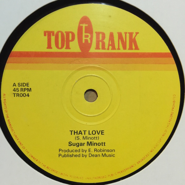 画像1: SUGAR MINOTT / THAT LOVE