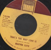 画像1: MARVIN GAYE / THAT'S THE WAY LOVE IS . GONNA KEEP ON TRYIN' TILL I WIN YOUR LOVE