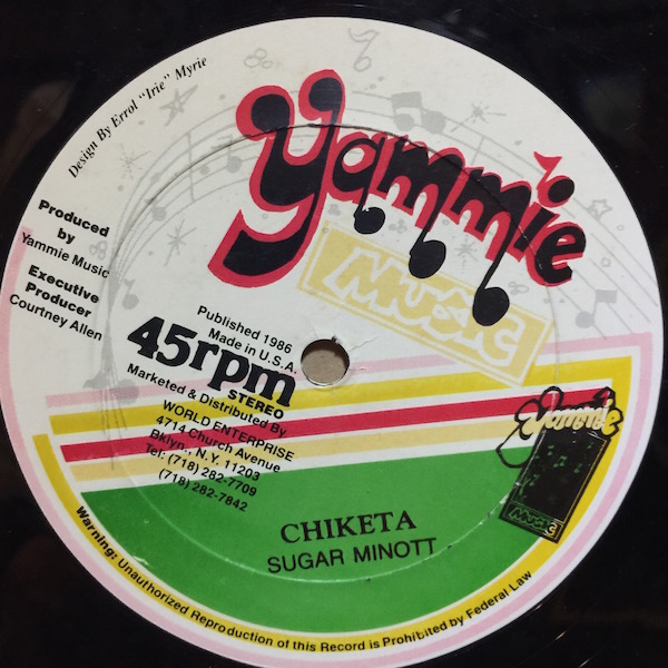 画像1: SUGAR MINOTT / CHIKETA