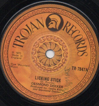 画像1: DESMOND DEKKER / LICKING STICK / LIVE AND LEARN