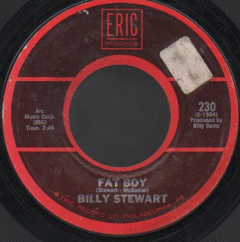 画像1: BILLY STEWART / FAT BOY . I DO LOVE YOU