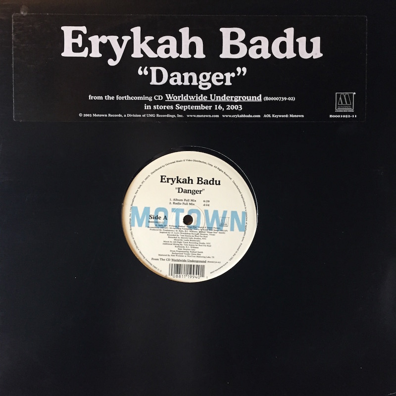 画像1: ERYKAH BADU / DANGER