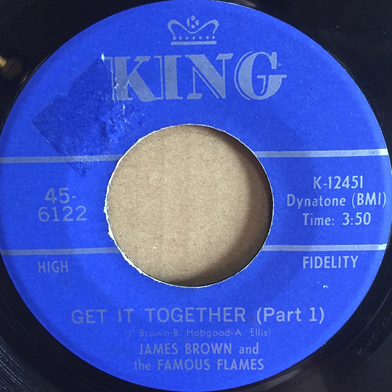 画像1: JAMES BROWN and FAMOUS FLAMES / GET IT TOGETHER (Part 1)(Part 2)