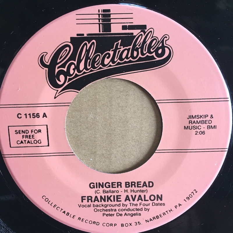 画像1: FRANKIE AVALON / GINGER BREAD . BLUE BETTY