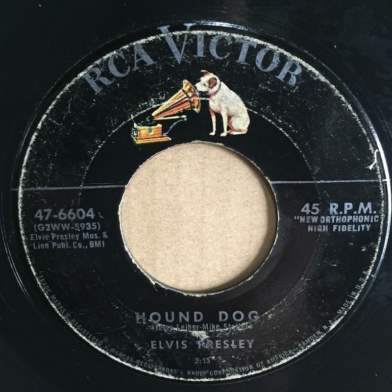 画像1: ELVIS PRESLEY / HOUND DOG . DON'T BE CRUEL