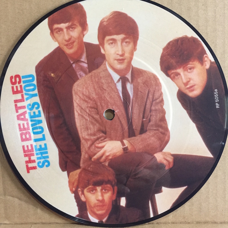 画像1: THE BEATLES / SHE LOVES YOU . I'LL GET YOU (ピクチャー盤)