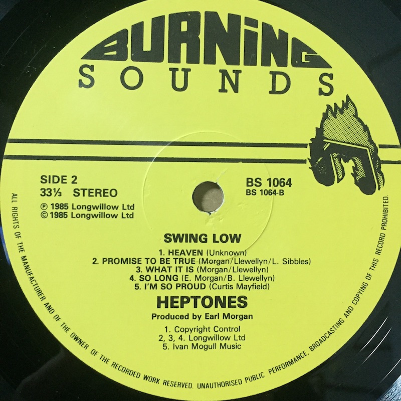 画像4: THE HEPTONES / SWING LOW