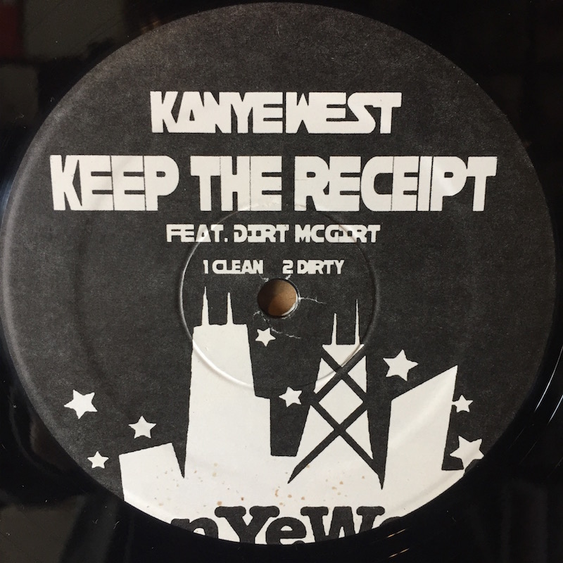 画像1: KANYE WEST / KEEP THE RECEIPT