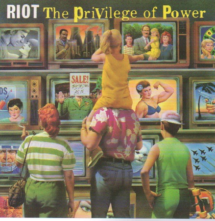 画像1: RIOT / THE PRIVILEGE OF POWER