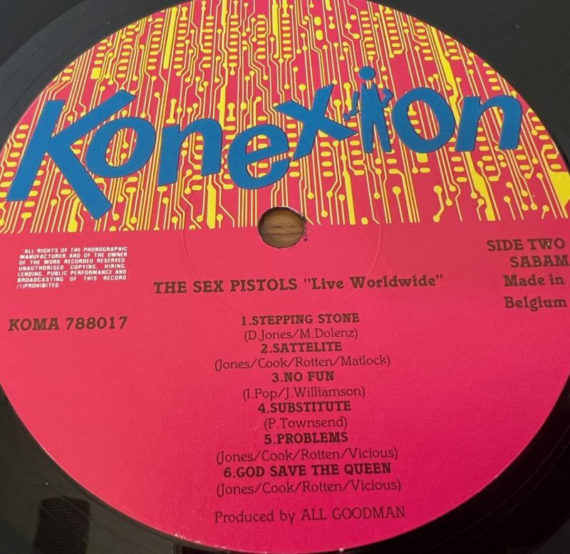 画像4: THE SEX PISTOLS / LIVE WORLD WIDE