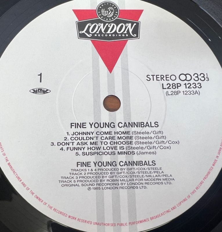 画像3: FINE YOUNG CANNIBALS / FINE YOUNG CANNIBALS