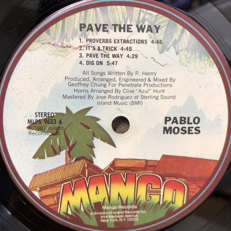 画像3: PABLO MOSES / PAVE THE WAY