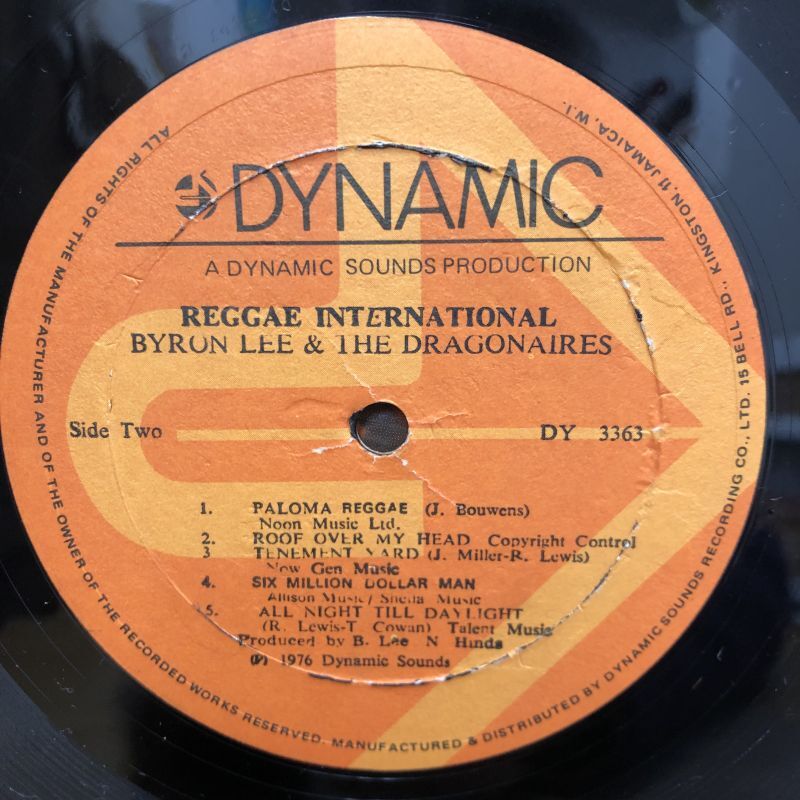 画像4: BYRON LEE & THE DRAGONAIRES / reggay international