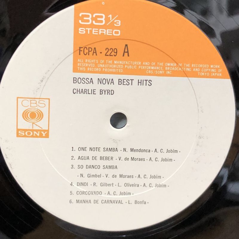 画像3: CHARLIE BYRD / BOSSA NOVA BEST HITS