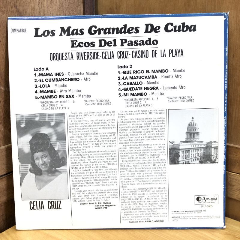 画像2: Orquesta Riverside Celia Cruz Casino De La Playa / LOS MAS GRANDES DE CUBA ECOS DEL PASADO 