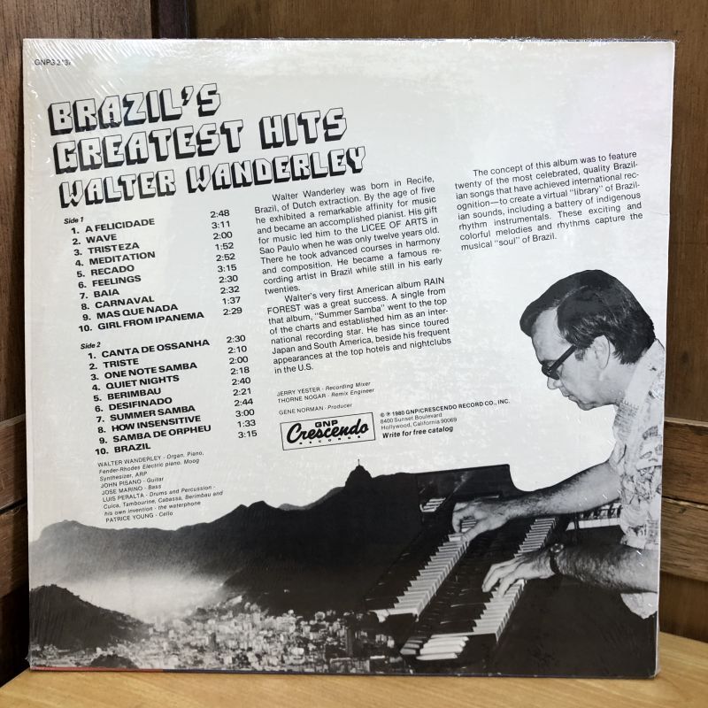 画像2: WALTER WANDERLEY / BRAZIL'S GREATEST HITS !