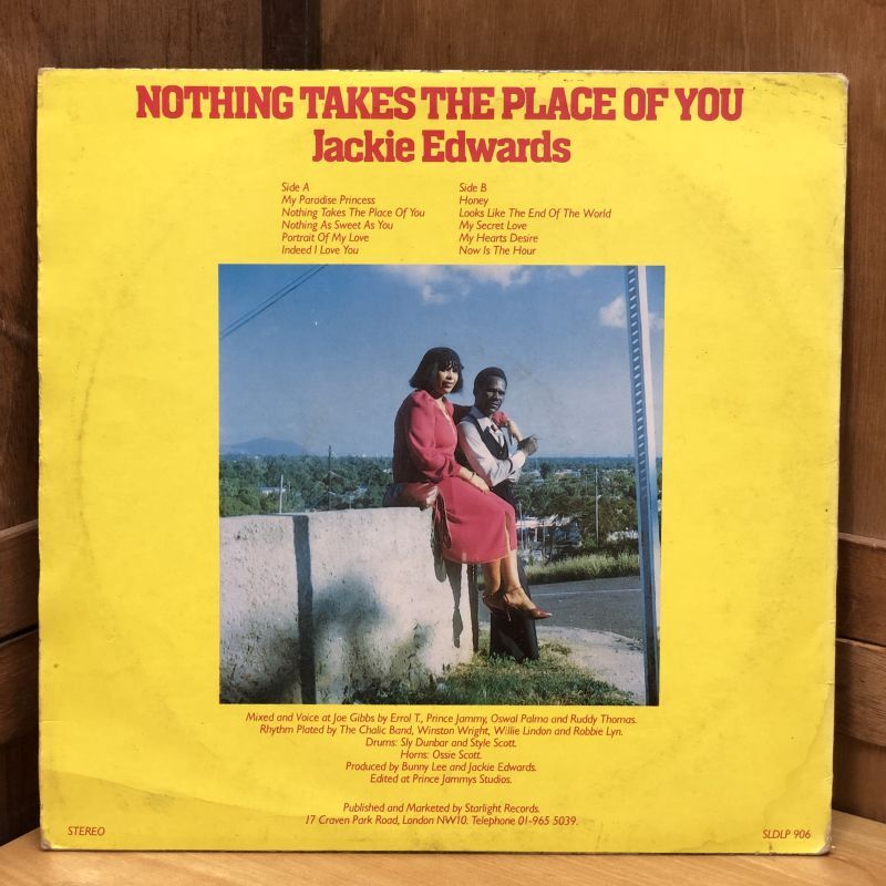 画像2: Jackie Edwards / NOTHING TAKES THE PLACE OF YOU