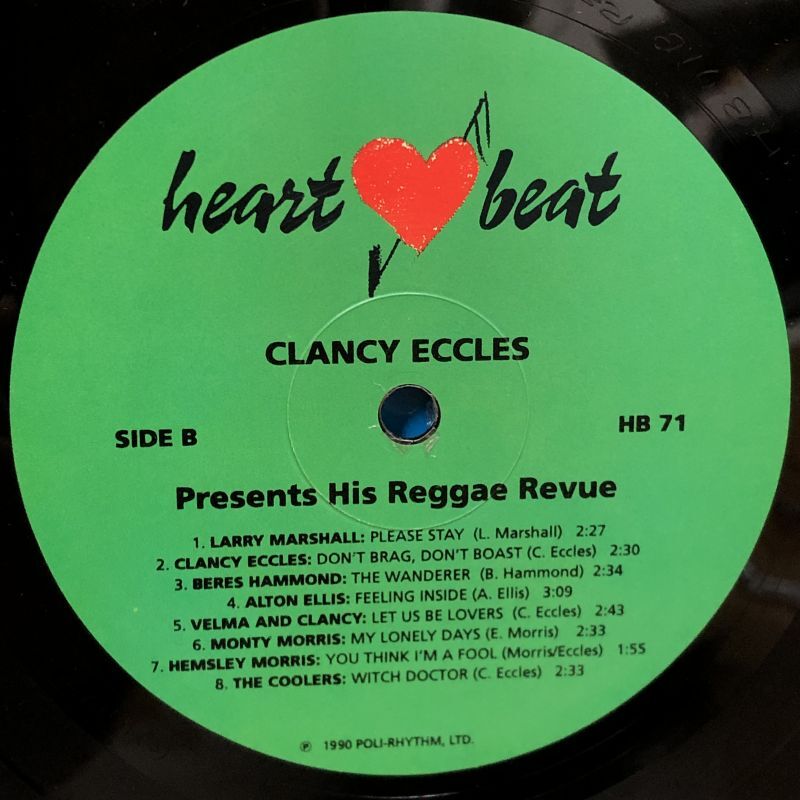 画像5: V.A. / Clancy Eccles presents HIS REGGAE REVUE