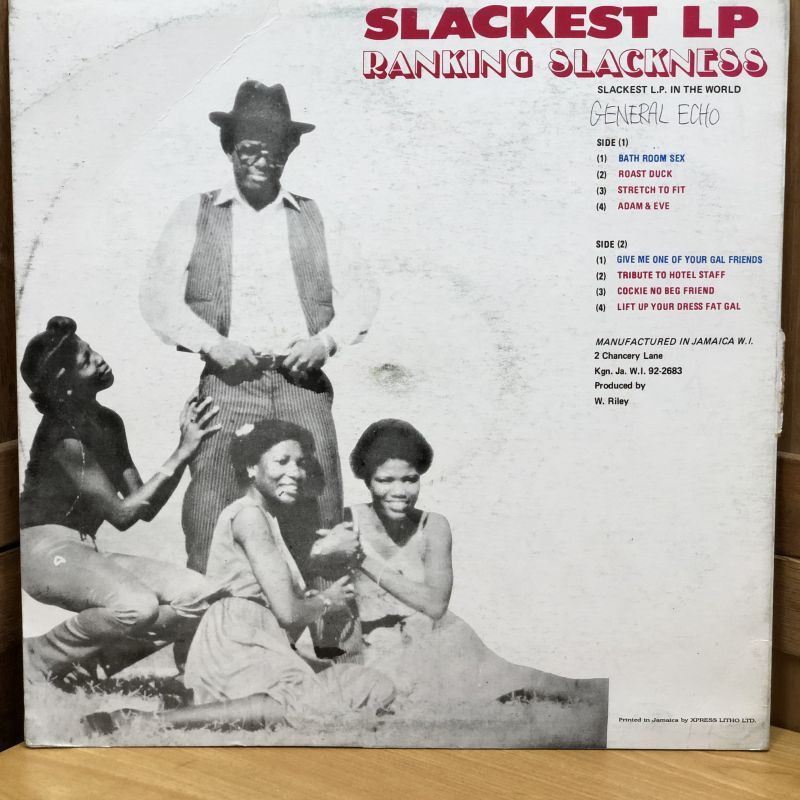 画像2: RANKING SLACKNESS / SLACKEST LP