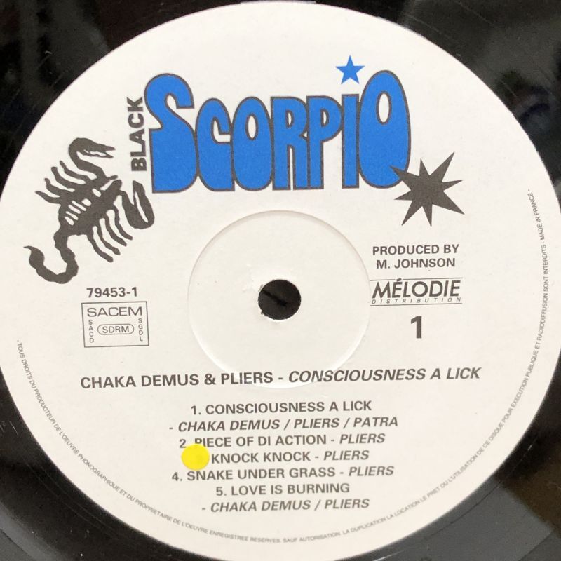 画像3: CHAKA DEMUS & PLIERS / CONSCIOUSNESS A LICK