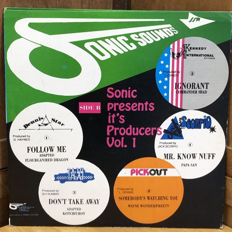 画像2: V.A. / Sonic presents it's Producers Vol.1