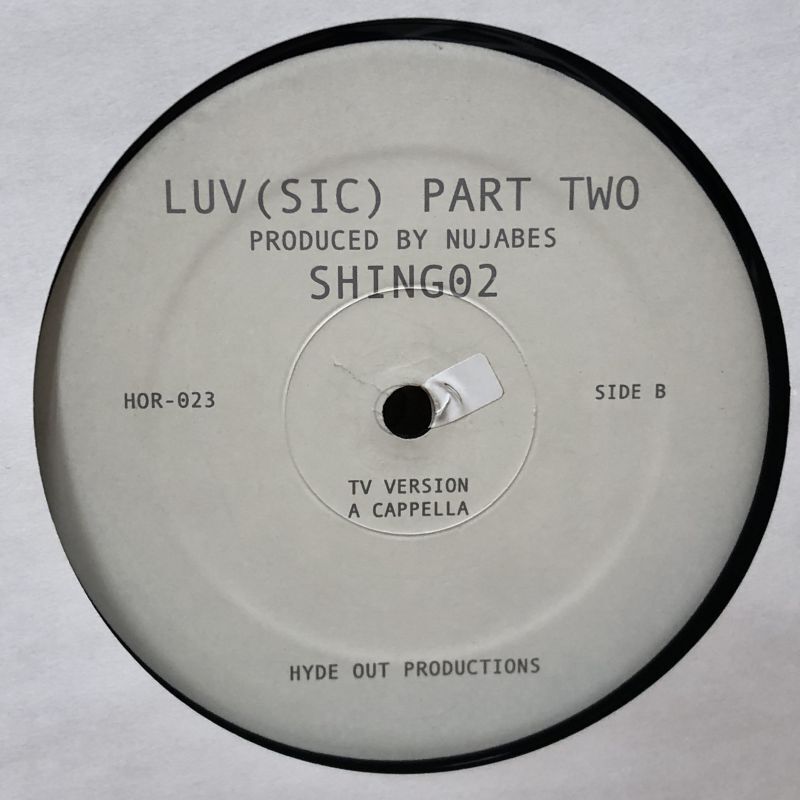 画像5: SHING02 / LUV ( SIC ) PART TWO PRODUCED BY NUJABES 12" ep