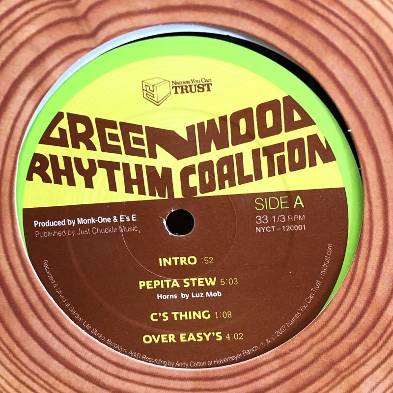 画像2: Greenwood Rhythm Coalition / Greenwood Rhythm Coalition EP