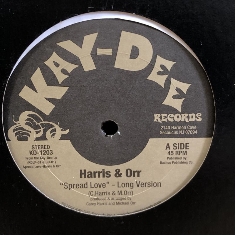 画像2:  Harris & Orr / Spread Love  12" E.P.