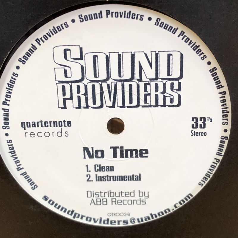画像2: SOUND PROVIDERS / Get Down b/w No Time 12" E.P.