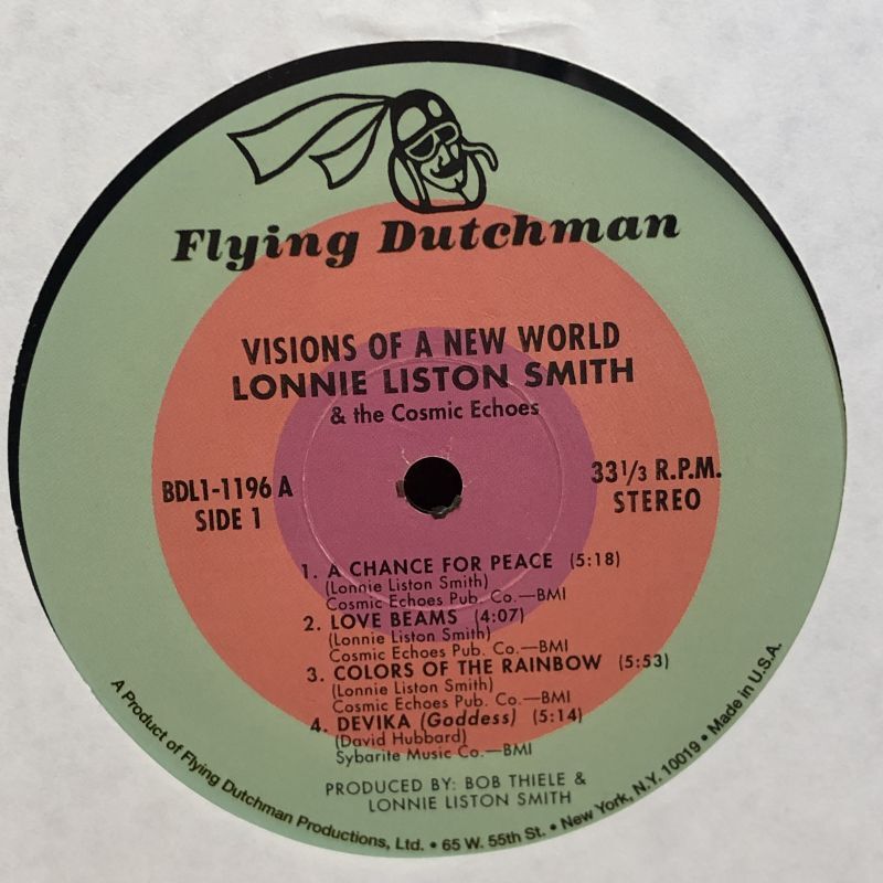 画像4: LONNIE LISTON SMITH & THE COSMIC ECHOES / VISIONS OF A NEW WORLD