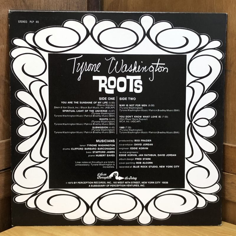 画像2: Tyrone Washington / ROOTS