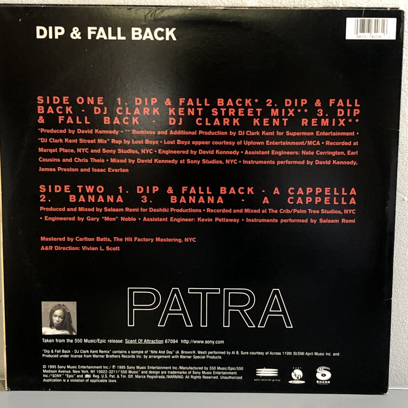 画像2: PATRA / DIP & FALL BACK 12" E.P.