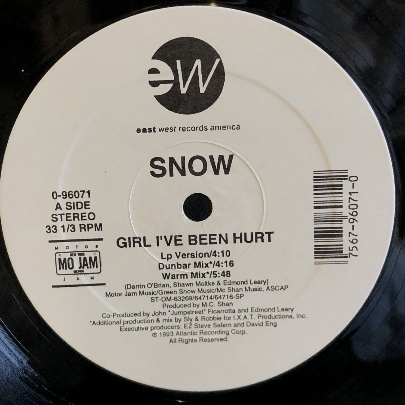 画像1: SNOW / GIRL I'VE BEEN HURT 12" E.P.