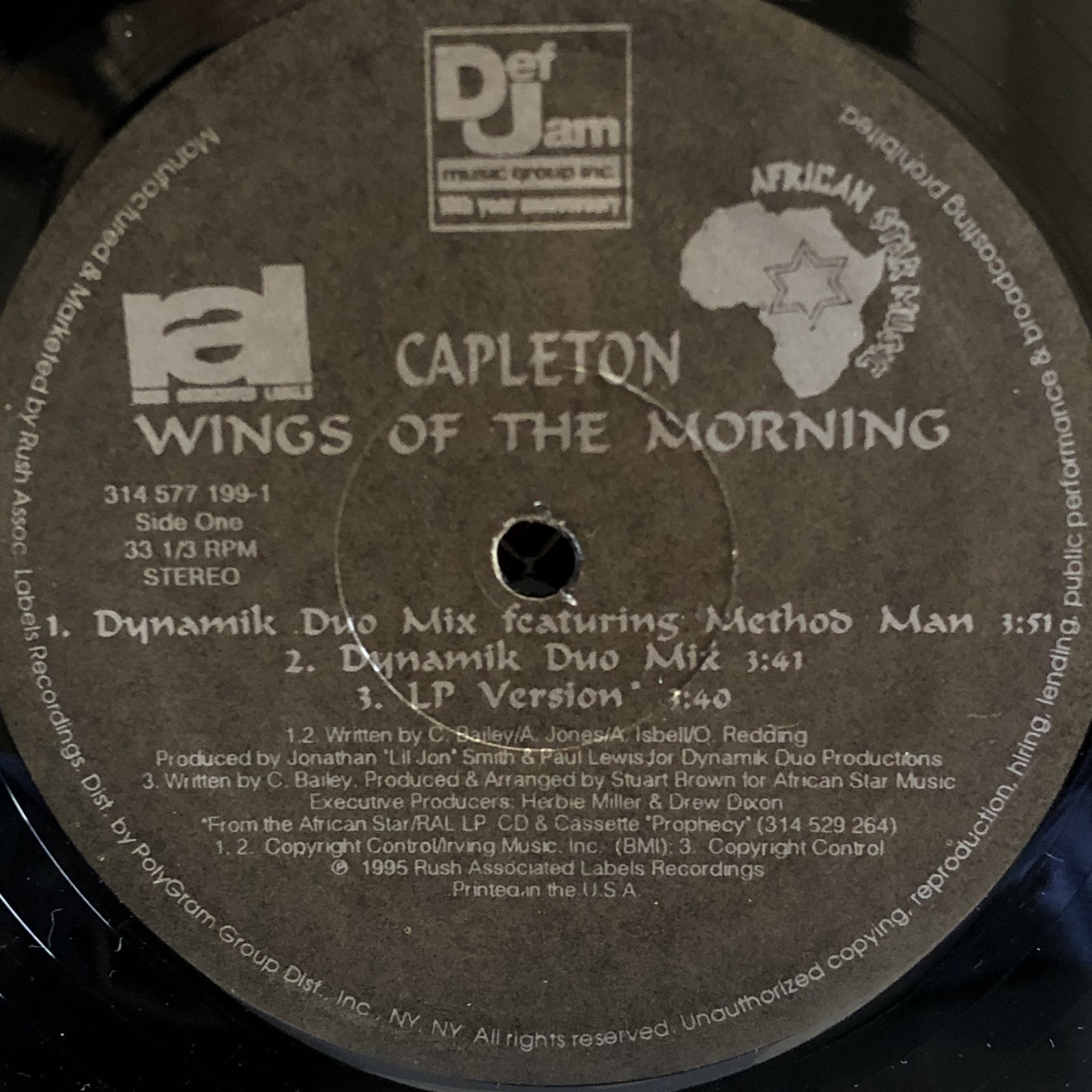 画像4: CAPLETON / WINGS OF THE MORNING   12" E.P.