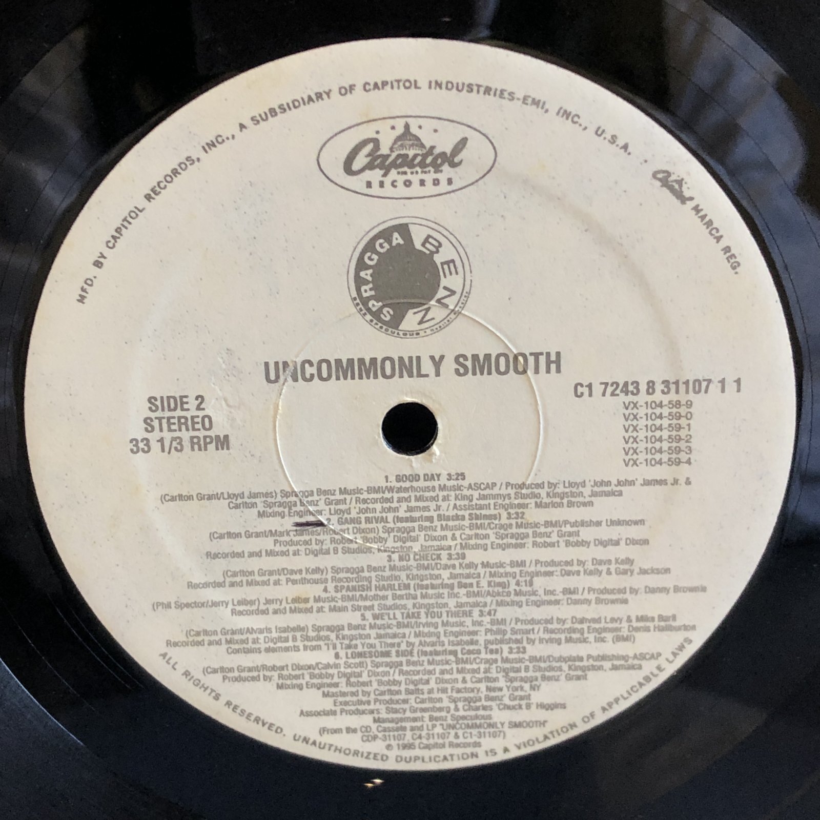 画像5: spragga benz / uncommonly smooth 