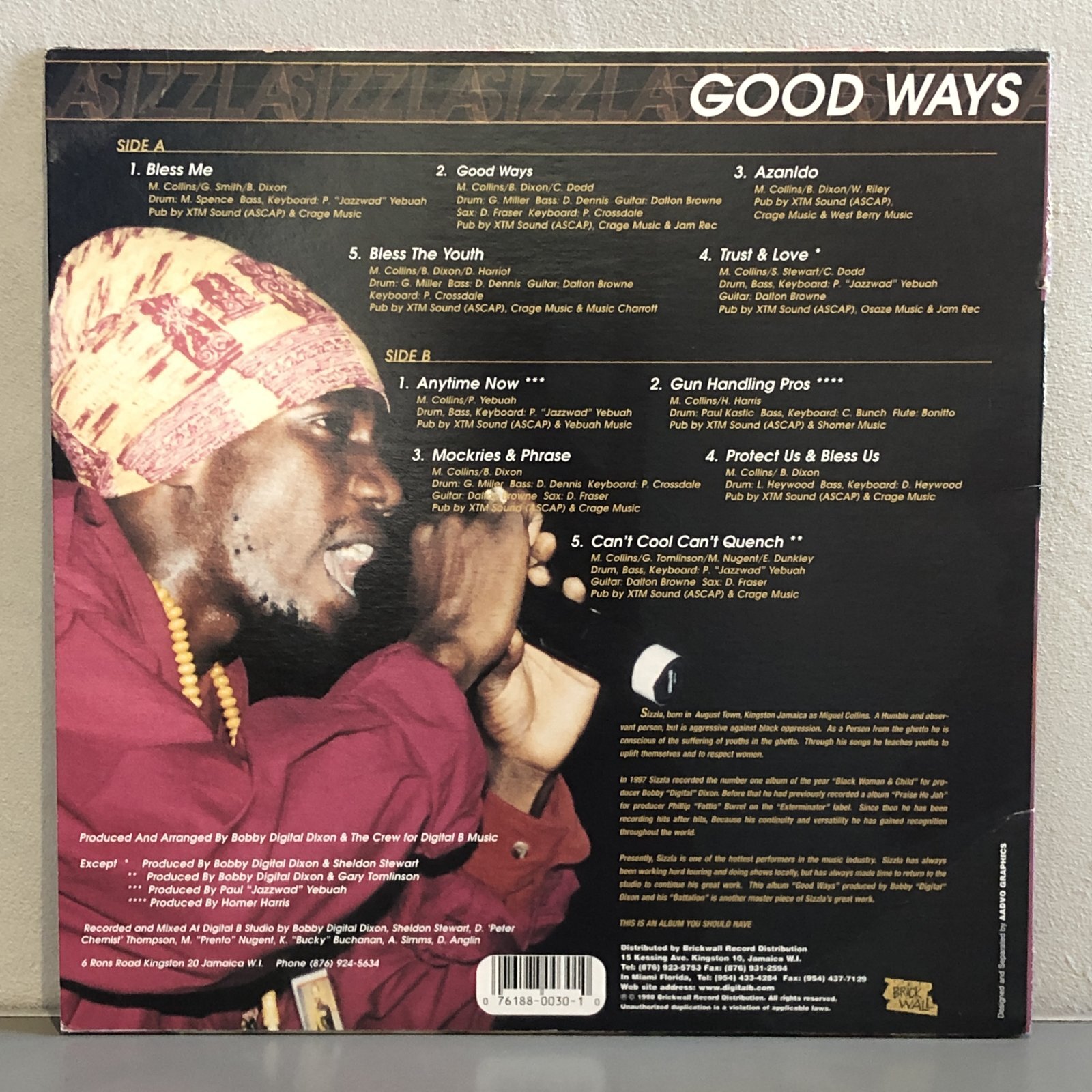 画像2: SIZZLA / GOOD WAYS 