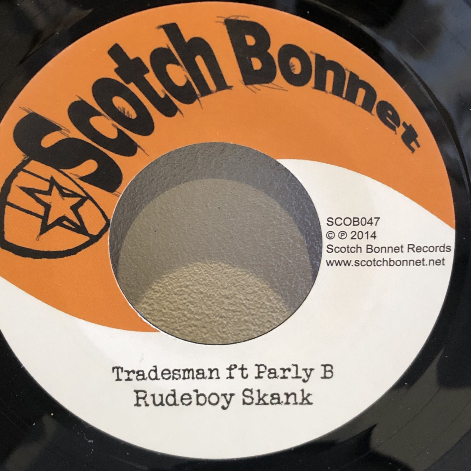 画像1: Tradesman ft Parly B / Rudeboy Skank  b/w Version 7" E.P. 