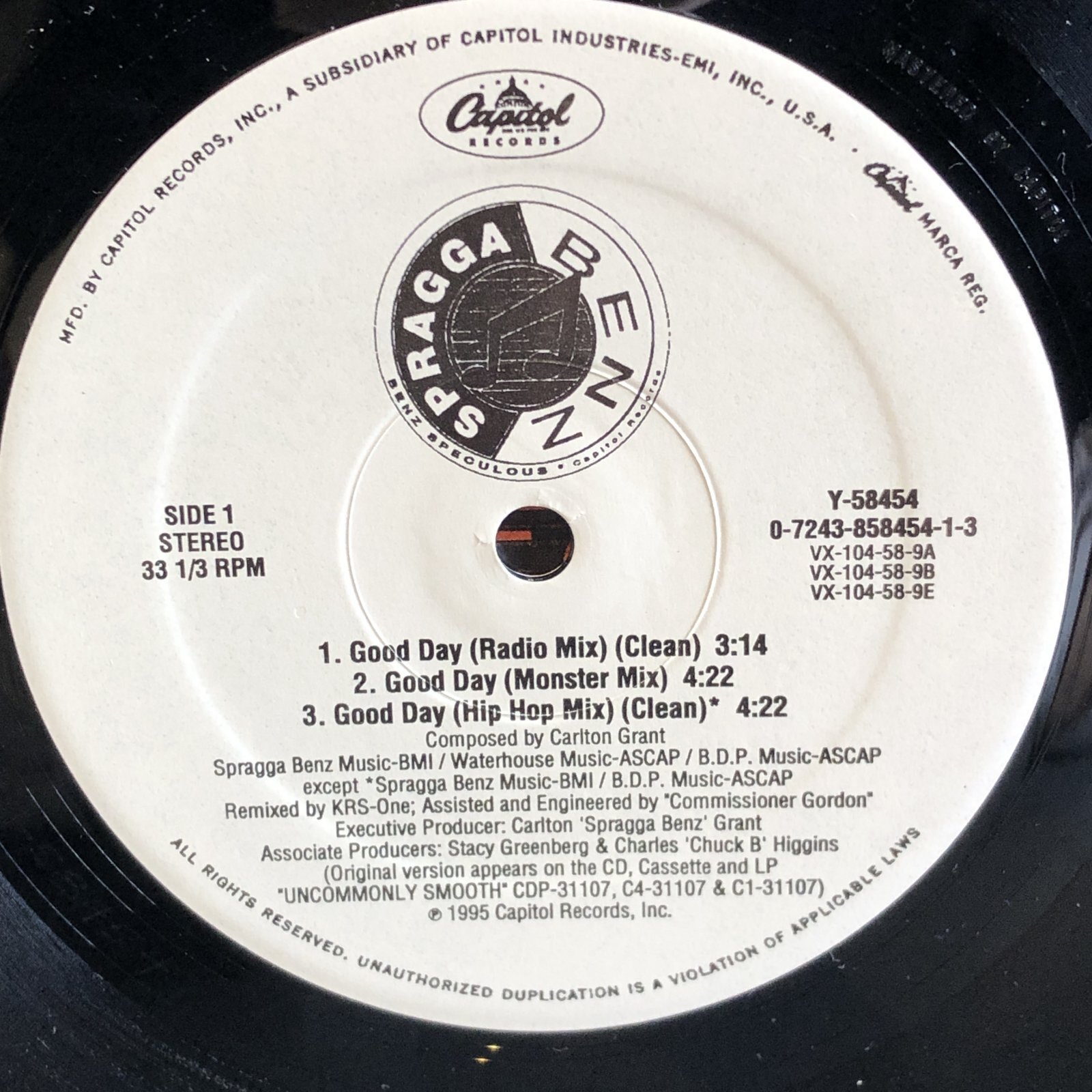 画像3: SPRAGGA BENZ / good day 12" E.P. 
