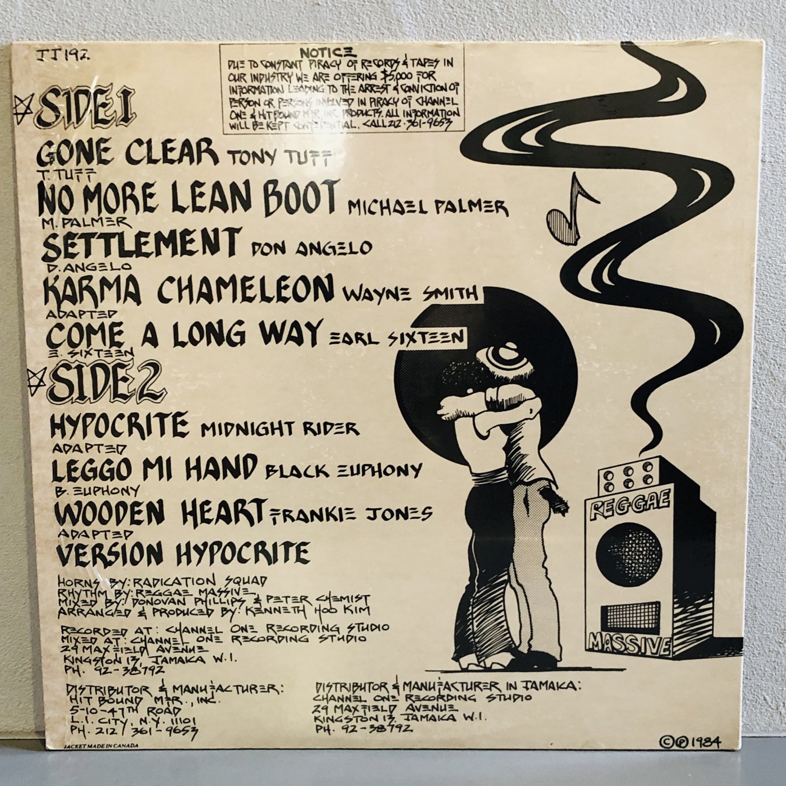 画像2: V.A. / HYPOCRITE INNA DANCE HALL STYLE 