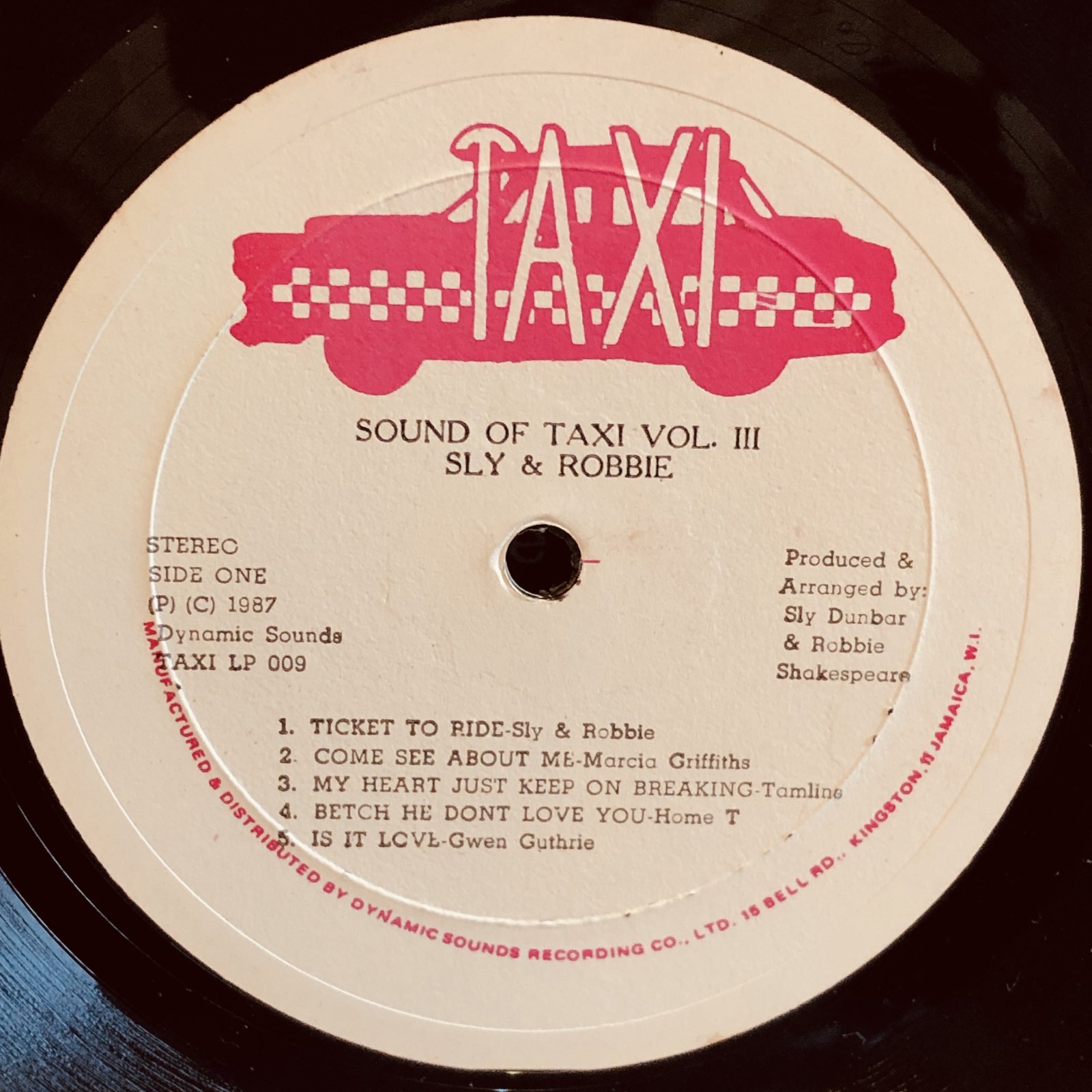 画像4: Sly & Robbie & The Taxi Gang / SOUND OF TAXI Vol.3 