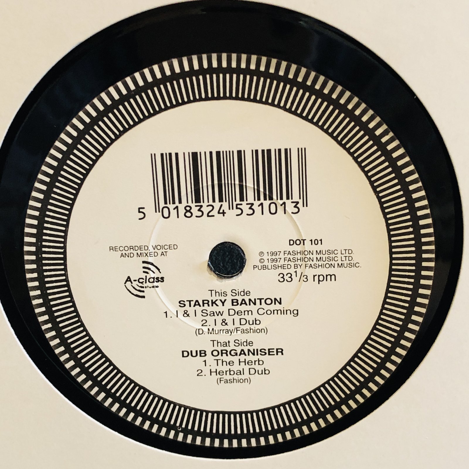 画像1: STARKY BANTON / I & I Saw Dem Coming  10" E.P. 
