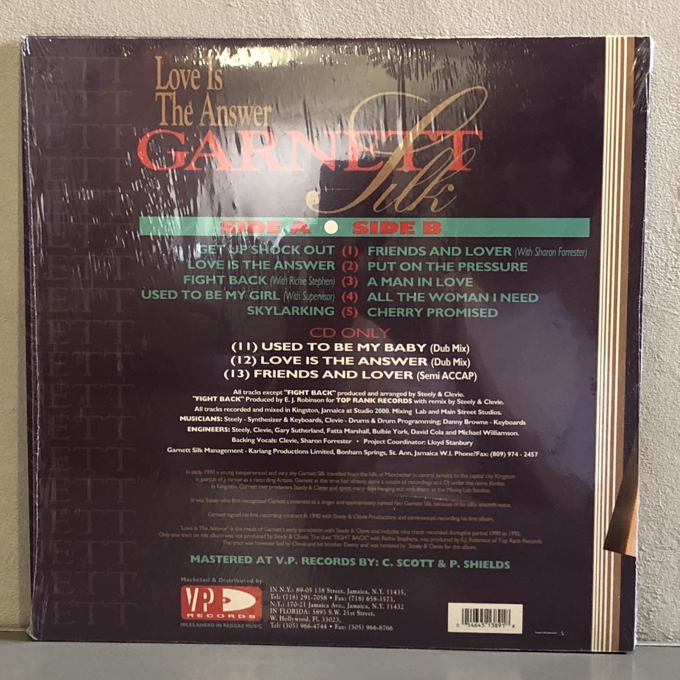画像2: GARNETT SILK / Love Is The Answer 
