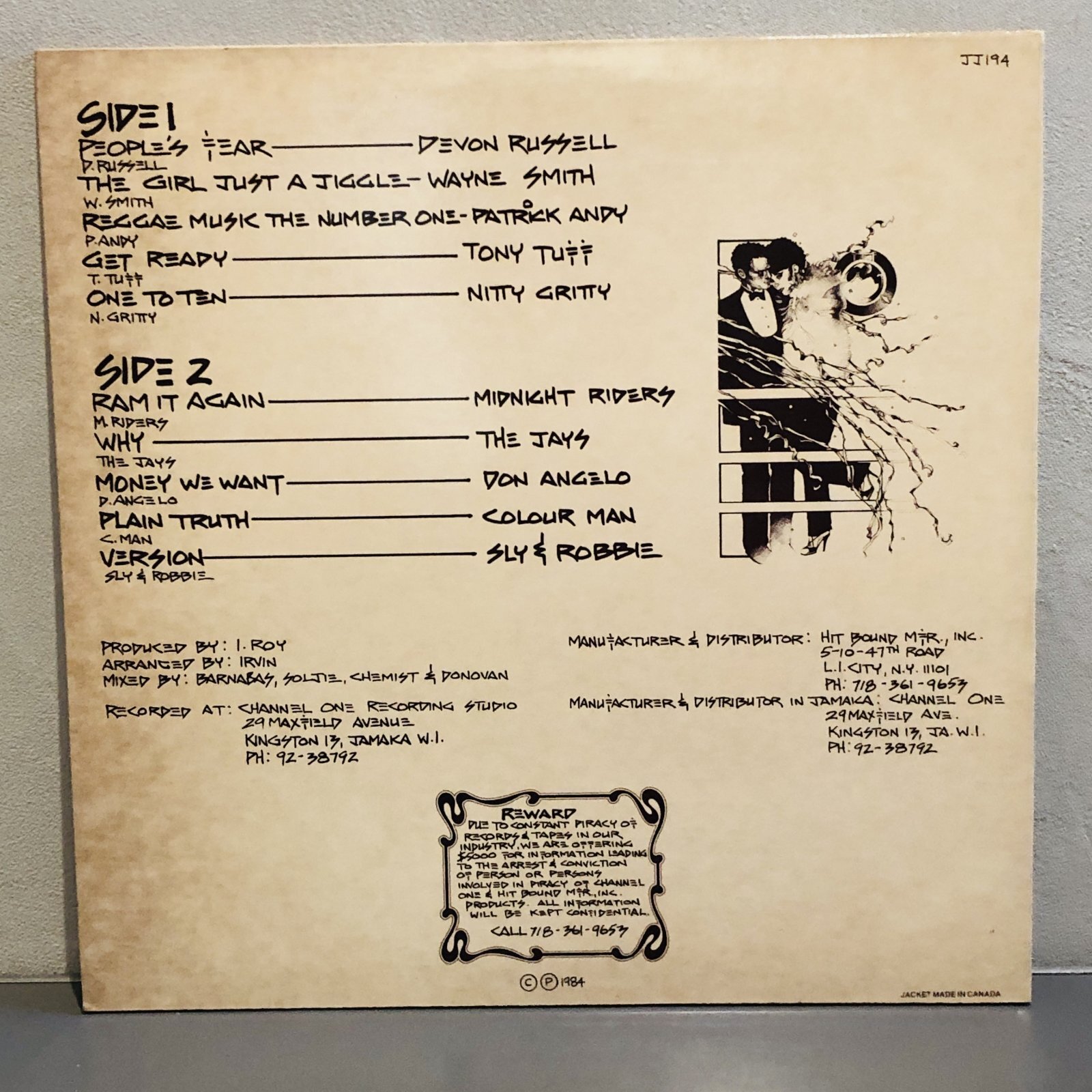 画像2: V.A. / SLY, ROBBIE AND THE RADICATION SQUAD PRESENTS ADAM AND EVE 